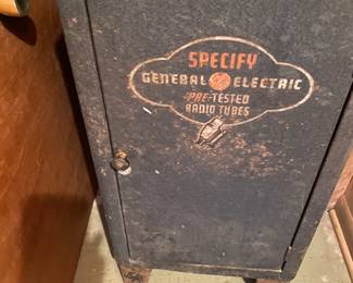 Vintage SPECIFY GE Radio Tested Cabinet
