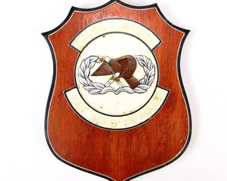 plaque wallplaque military