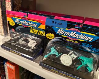 Star Trek Micro machines in packages