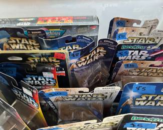 Original packages of Star Wars