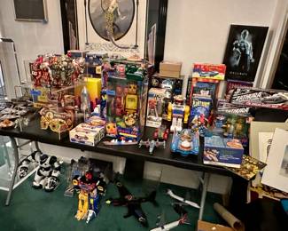 The Space and Robot Area! Transformers too