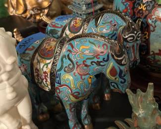 Vintage Asian Antique Decor Pieces