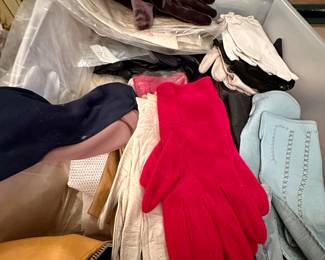 Vintage gloves galore