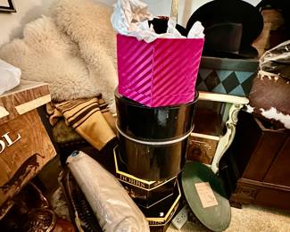 Vintage hats by the stacks! Excellent condition too!