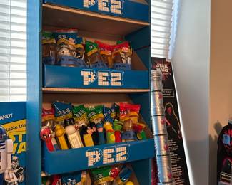 Pez and display of all types