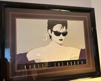One of many Nagel prints in the house - some signed