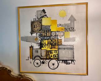 Vintage Mid Century Art