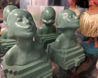 Art Deco Book ends