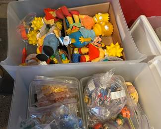 Vintage Simpson's Toys and many more