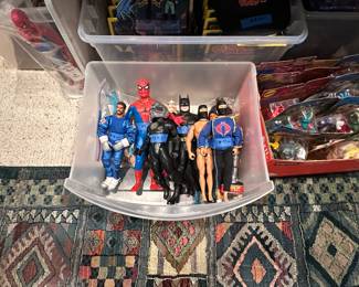 Batman, Spiderman and more - figurines