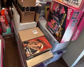 Barbie in boxes