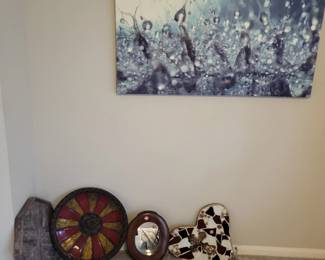 art and decorative trays and wall art