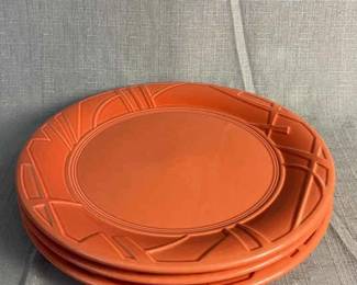 FIESTA, 3PC Chop Plates In Persimmon
