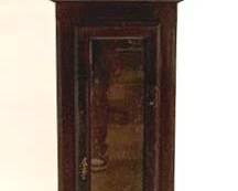 9754 - Grandfather Clock - 84" x 18" x 10" You are buying a used item. We do not guarantee all components are present, and if it is not expressly stated, it is untested.