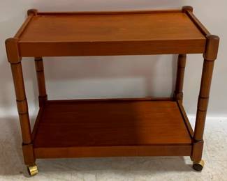 1312 - Mid Century Bar Cart 24 x 29 x 16