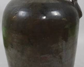 102 - Vintage Stoneware Liquor Jug 10.5"