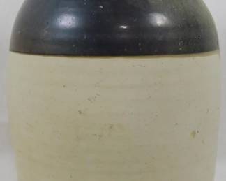 188 - 5 Gallon Brown & White Jug 17'