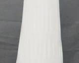 148 - Fenton Milk Glass Hobnail Swung Vase 23"