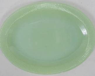 80 - Jadeite Platter 9x12"