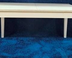 9254 - Painted Farmhouse Dining Table w/ Drawers 30 x 60 x 38