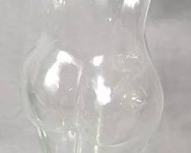 2509 - Nude Woman Shaped Glass 8"