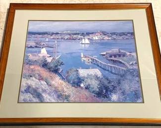 2556 - Framed Print - 34" x 37"