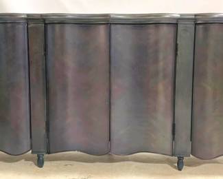 3419 - Elk Home Blue Console - 35 x 71 x 13