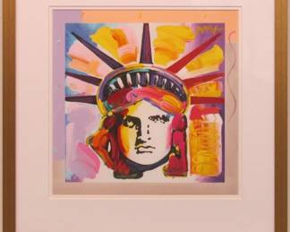 9045 - GHOST GICLEE BY PETER MAX 22 X 24