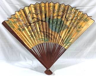 2024 - Oriental Fan Wall Decor - 46" x 35"