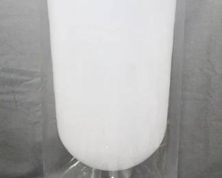 222 - Large 2 Part Glass Vase 24"