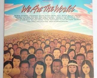 7178 - Vintage "We are the World" Record Album