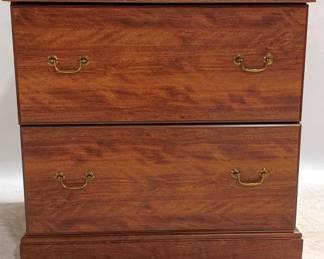 1211 - 2 Drawer File Chest 29 x 30 x 20