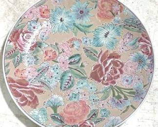 2541 - Floral Plate - 10.5" Round