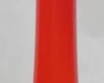 22 - LE Smith Persimmon 17" Swung Vase