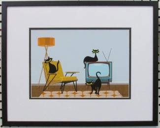 9106 - CAT LOUNGE 18.5 X 15