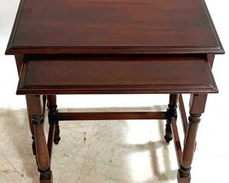 1293 - Alden Parkes Nesting Set of Tables (2)