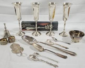 2003 - Lot of Assorted Silver Plated Items