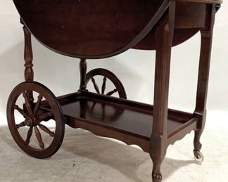 1222 - Drop Side Tea Cart Server 29 x 34 x 20 (36" open)