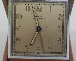 70 - Vintage Oris Travel Collapsible Clock 3.5" You are buying a used as-is item. We do not guarantee all components are present, and if it is not expressly stated, it is untested.