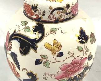 2005 - Mason's "Mandalay" Ironstone Ginger Jar 7" tall