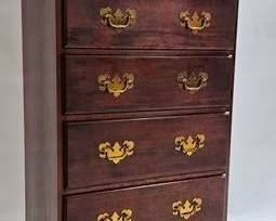9266 - Cherry 7 Drawer Lingerie Chest 52 x 22 x 16