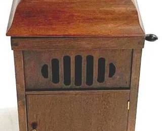 9654 - RARE Child Record Player Cabinet - 24" x 12" x 14"