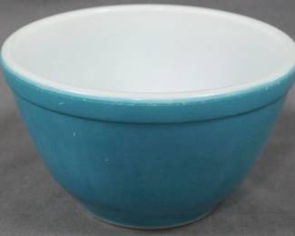 168x - Pyrex Blue Mixing Bowl 3.5x6"