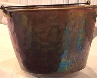 474x - Brass Bucket - 18" x 13"