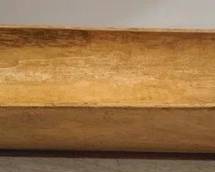 1376 - Wooden Plantation Size Dough Bowl 9 x 55 x 21