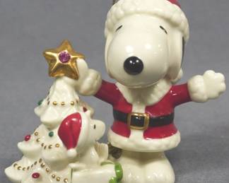 1106 - Lenox Snoopy Ornament 3.5"