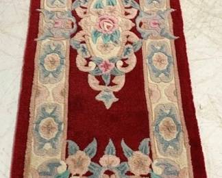 1277 - Vintage Sculptured Rug 65 x 25