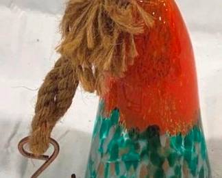 2502 - Murano Glass Bell 8"
