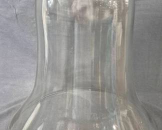 1427 - Large Glass Bell Dome Cloche - 14 x 13