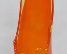 24 - LE Smith Flame 13" Swung Vase, 3 Foot